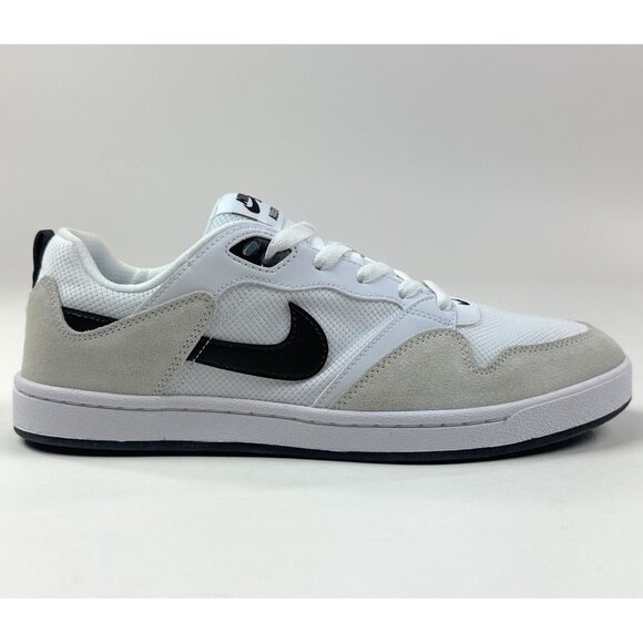 Nike SB Alleyoop Womens White Black Shoes Sneakers Skateboarding